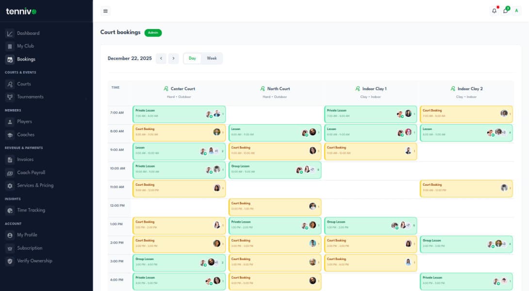 How to choose the best tennis club management software in 2026